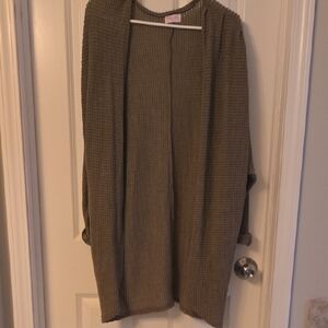 Pink Lily Olive Cardigan
